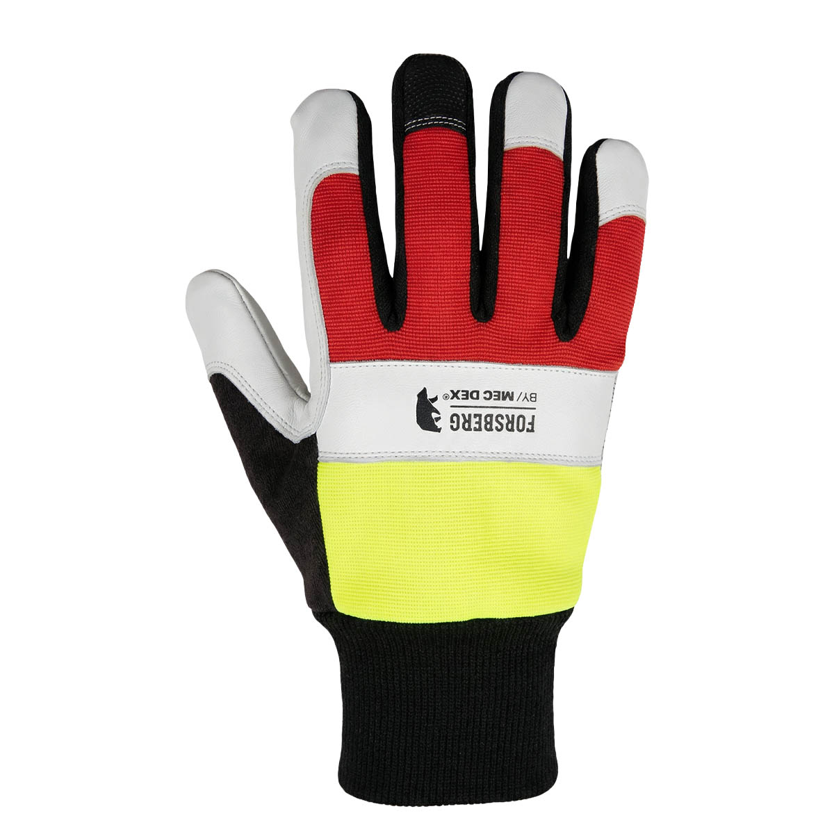 FORSBERG Tommerhogg Schnittschutz Kl.0 - Premium Ziegenleder, Hi-Viz - 2