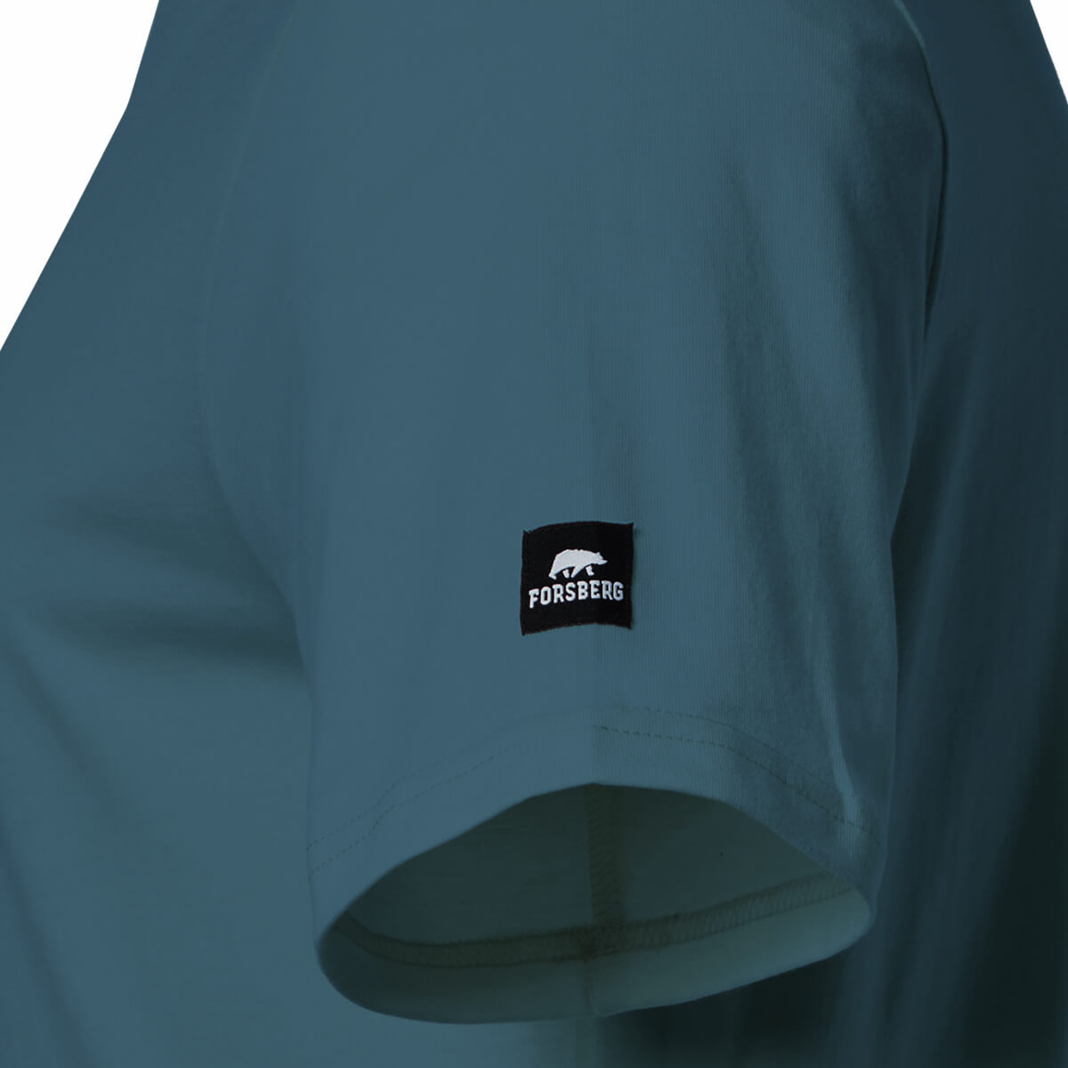 FORSBERG T-Shirt mit kleinem Gummi-Patch - 11