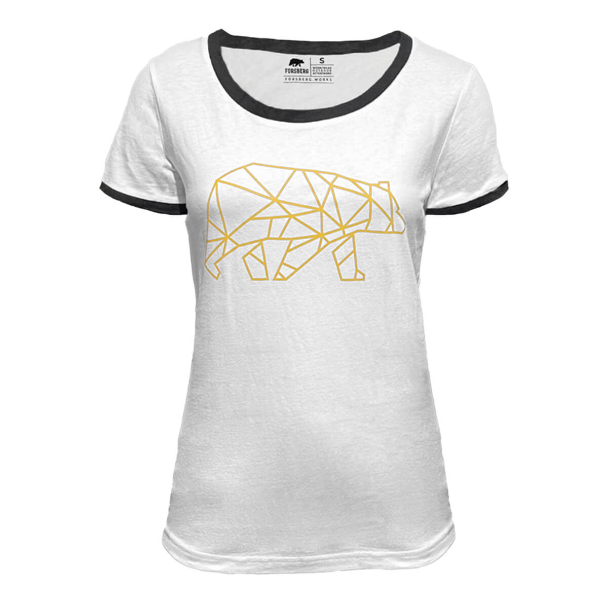 FORSBERG T-Shirt mit Brustlogo Damen - 2