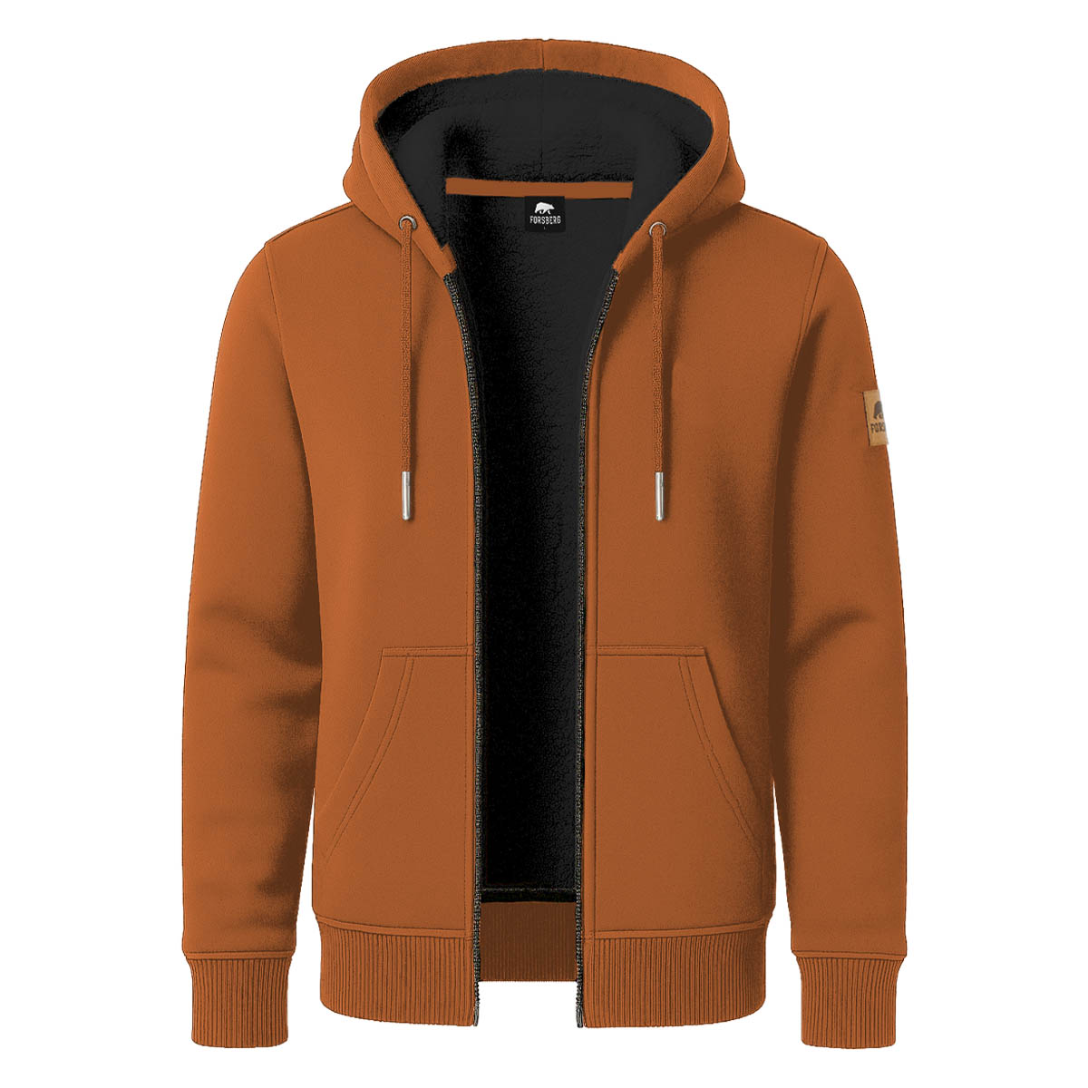 FORSBERG Kapuzenjacke mit Teddyfutter - 2