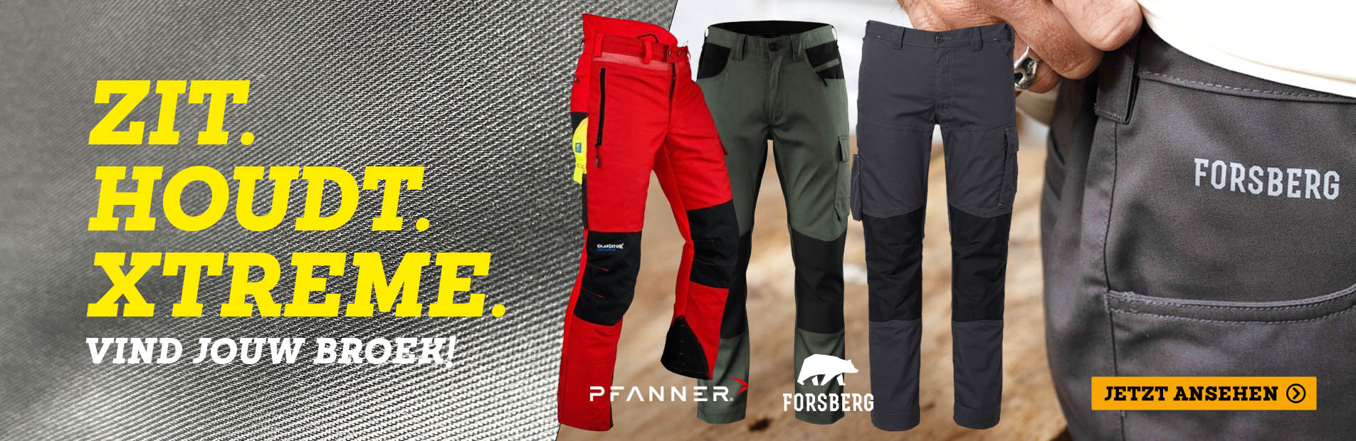 Cargohose, Arbeitshose, Hose, Kniepolster, mehrfarbig/grün-grau-schwarz