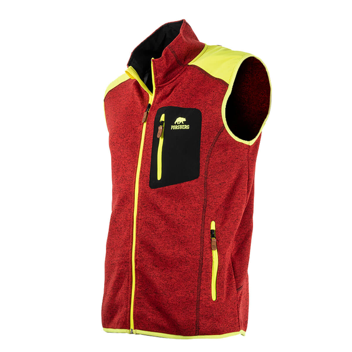 FORSBERG Lönna Strickfleeceweste Forst - 2