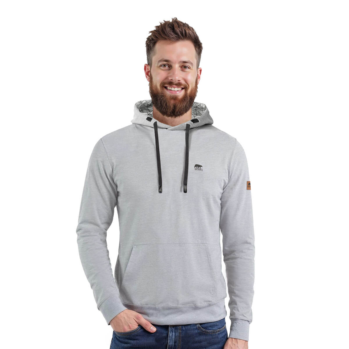 FORSBERG Hoodie mit kleinem Brustlogo - 9