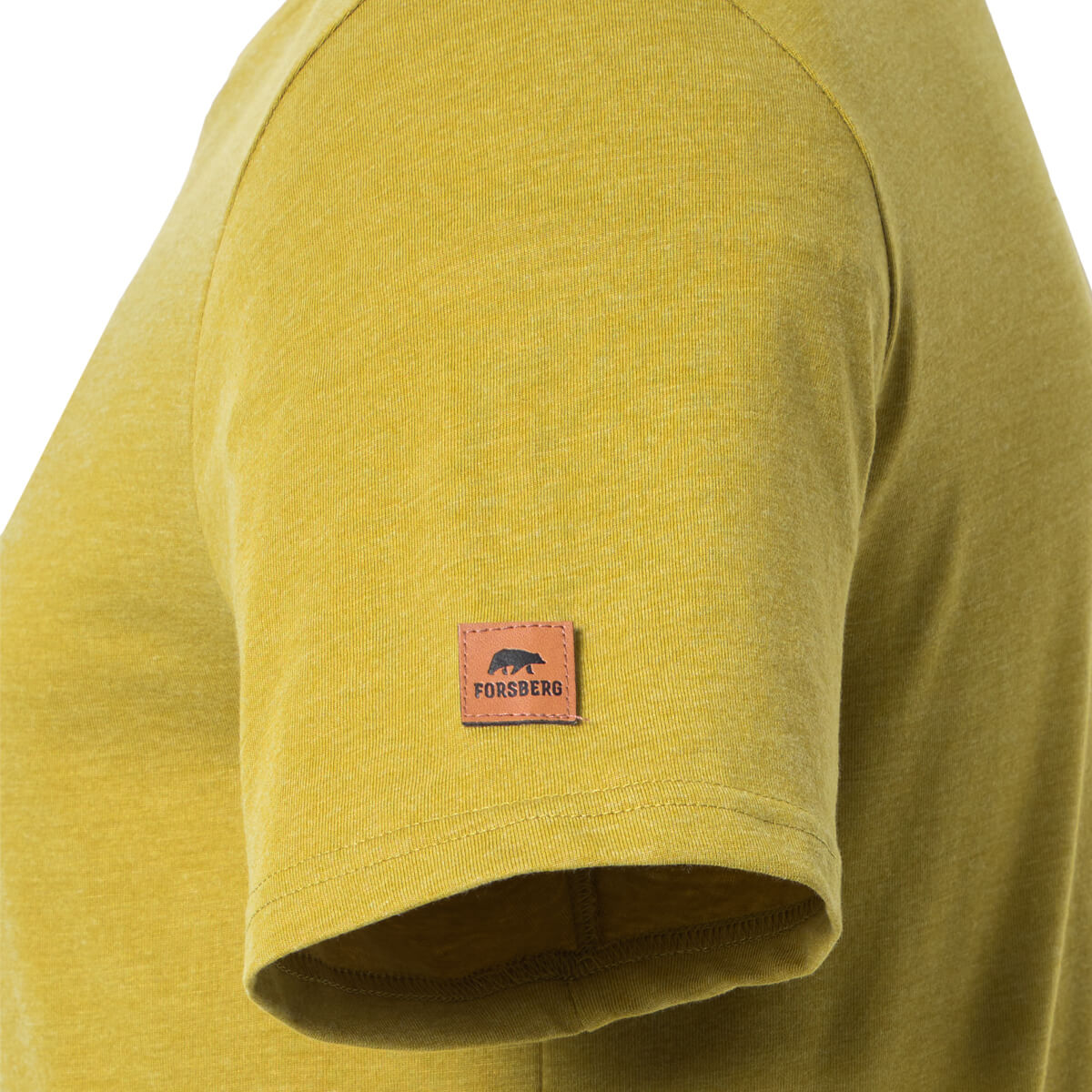 FORSBERG T-Shirt mit schwarzem Brustprint  - 8