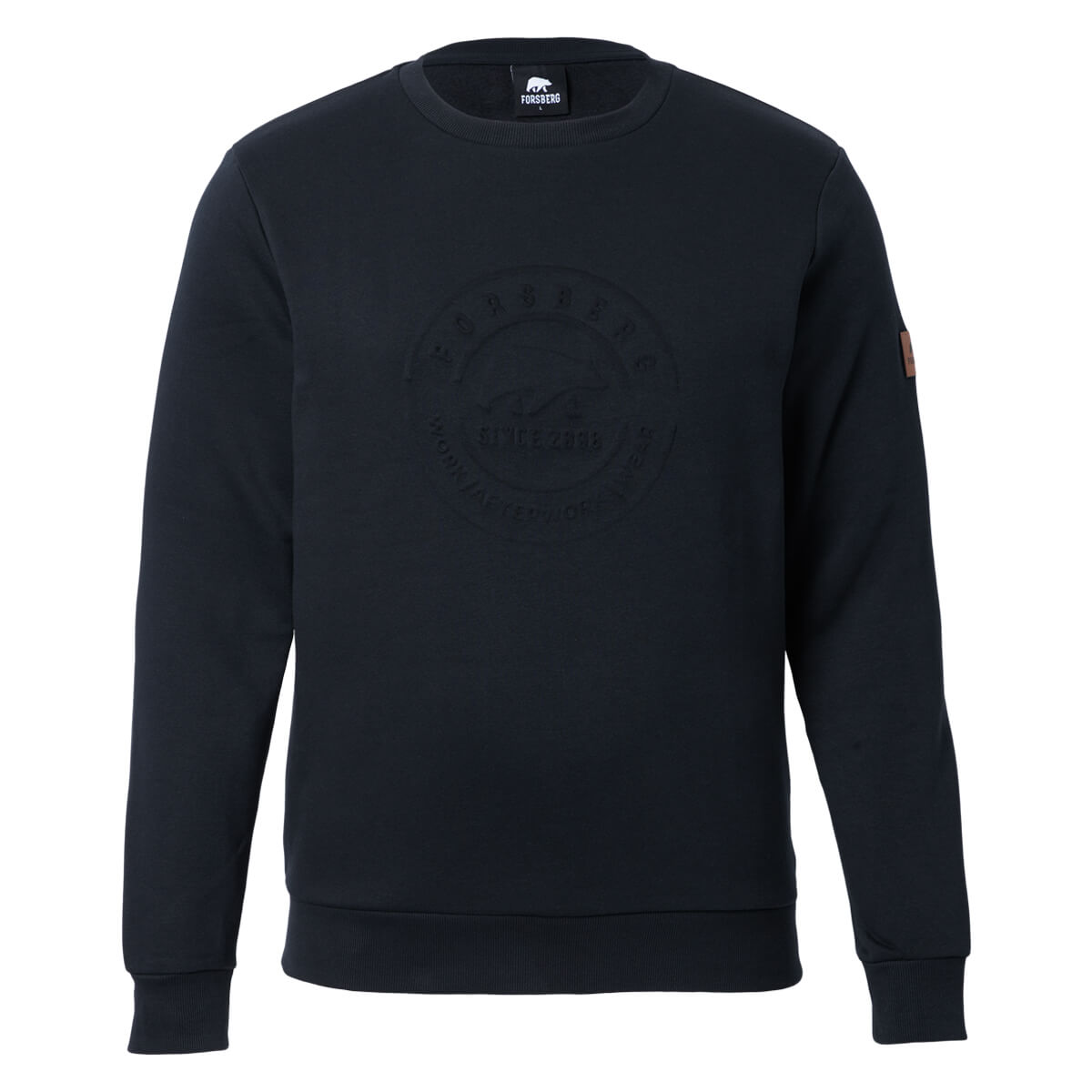 FORSBERG Sweatshirt mit 3D Logo - 1