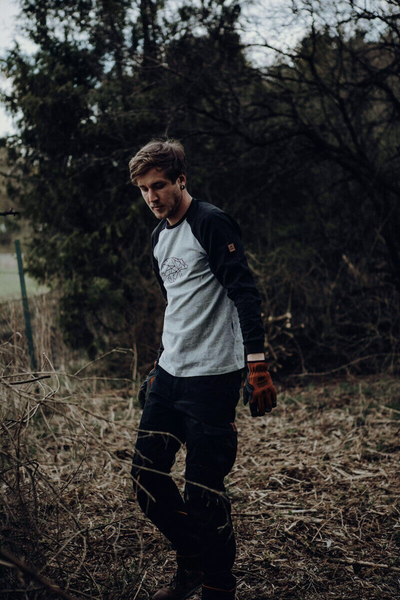 Hosen, Jeans, Person, Lächeln, Portrait