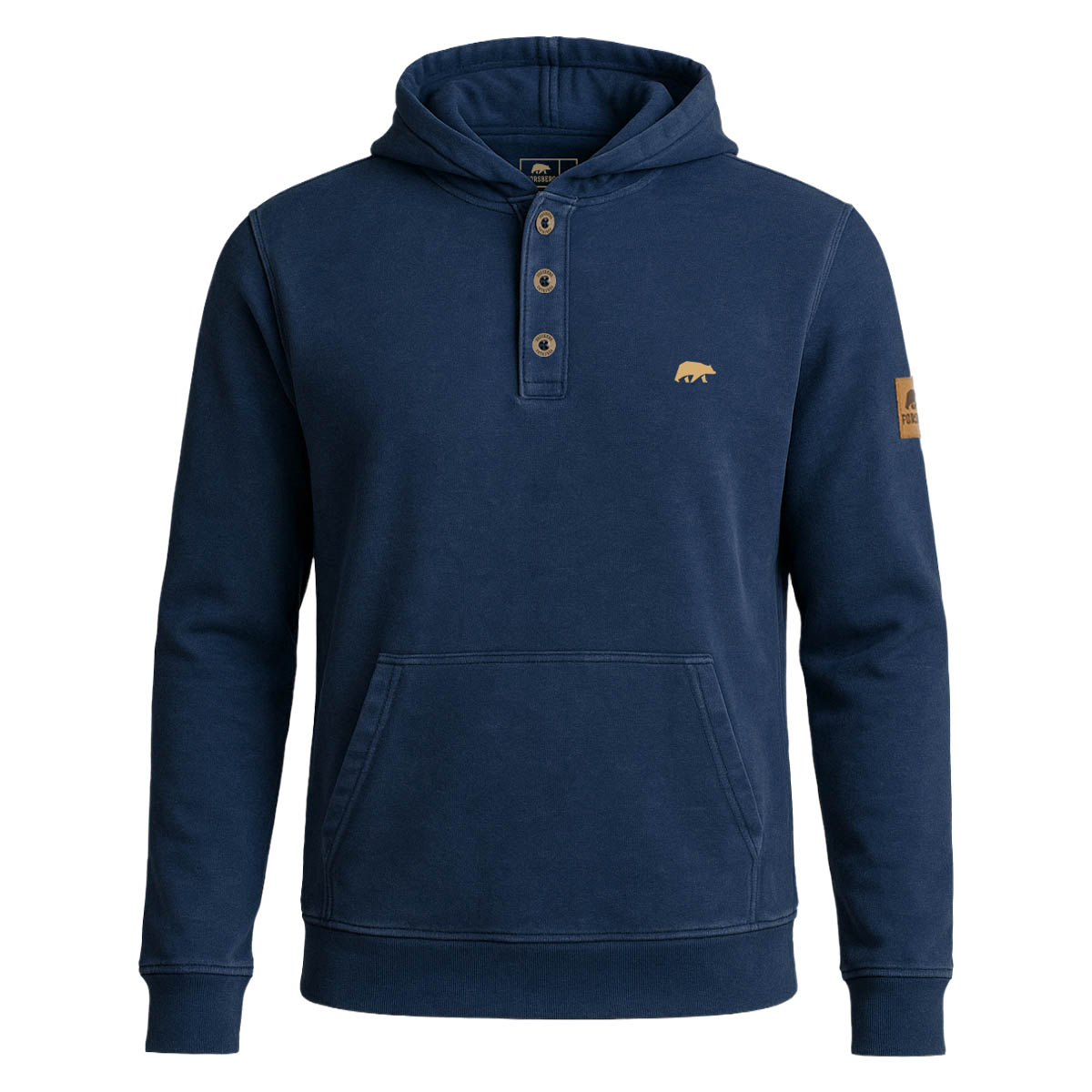 FORSBERG Hoodie im Denim-Look - 1