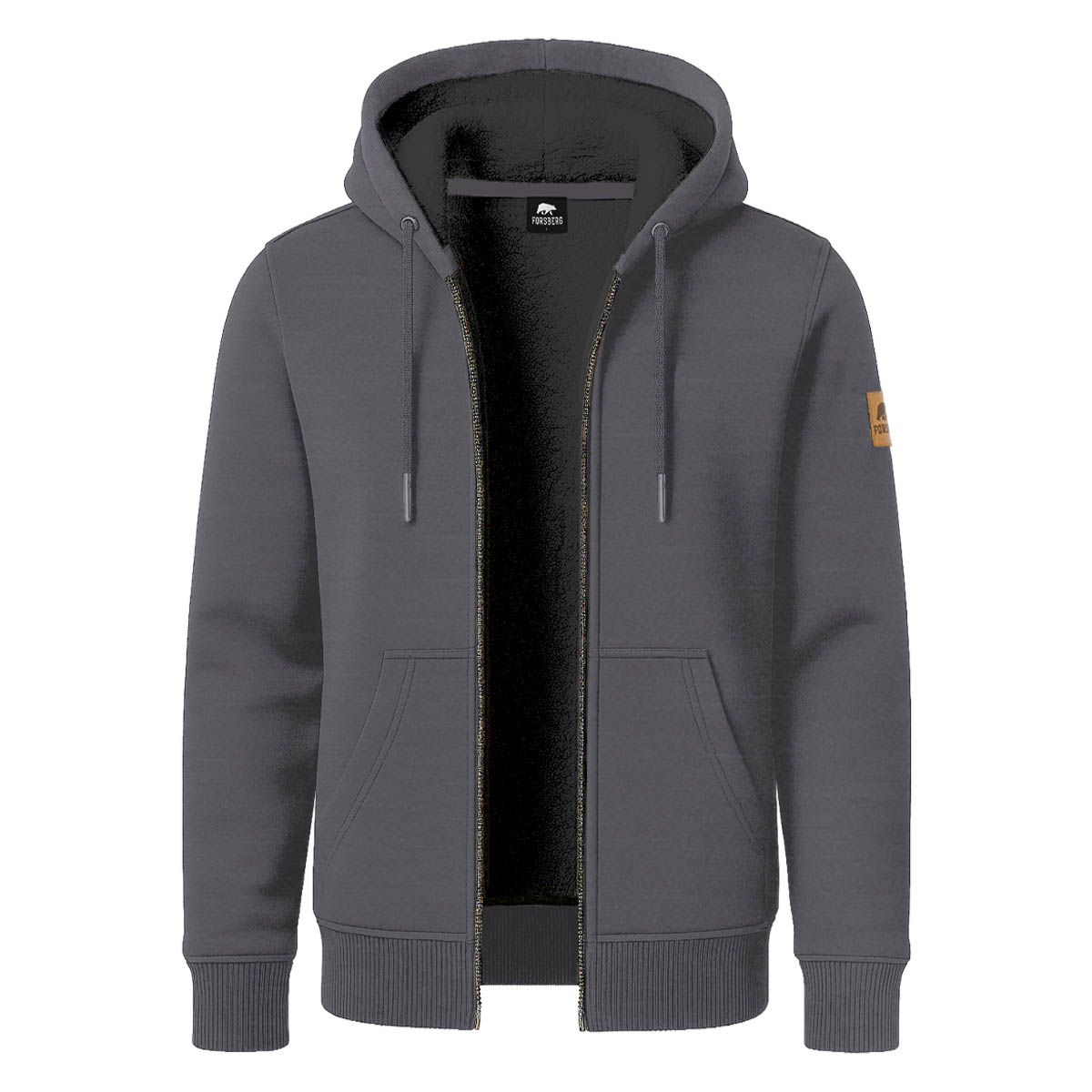 FORSBERG Kapuzenjacke mit Teddyfutter - 5