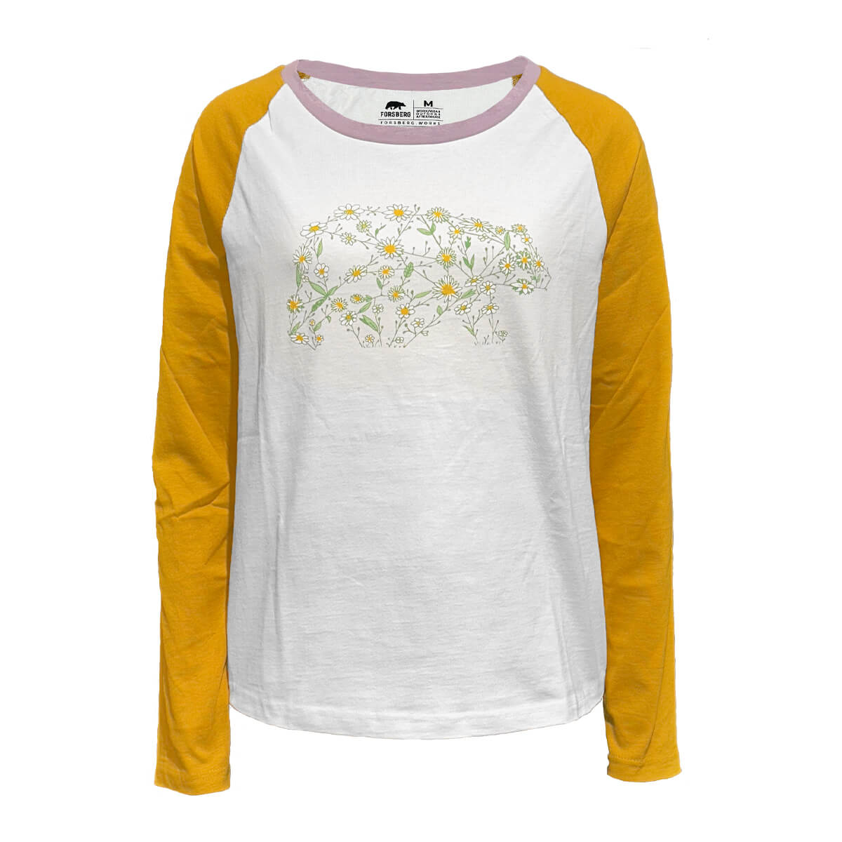 FORSBERG zweifarbiges Longsleeve Damen Biobaumwolle - 1