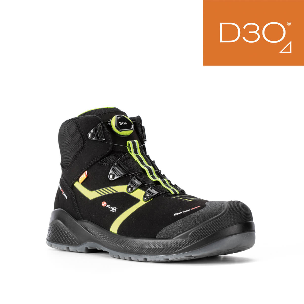 SIXTON Scatto Hi BOA S3 ESD mit D3O Dämpfung - 1