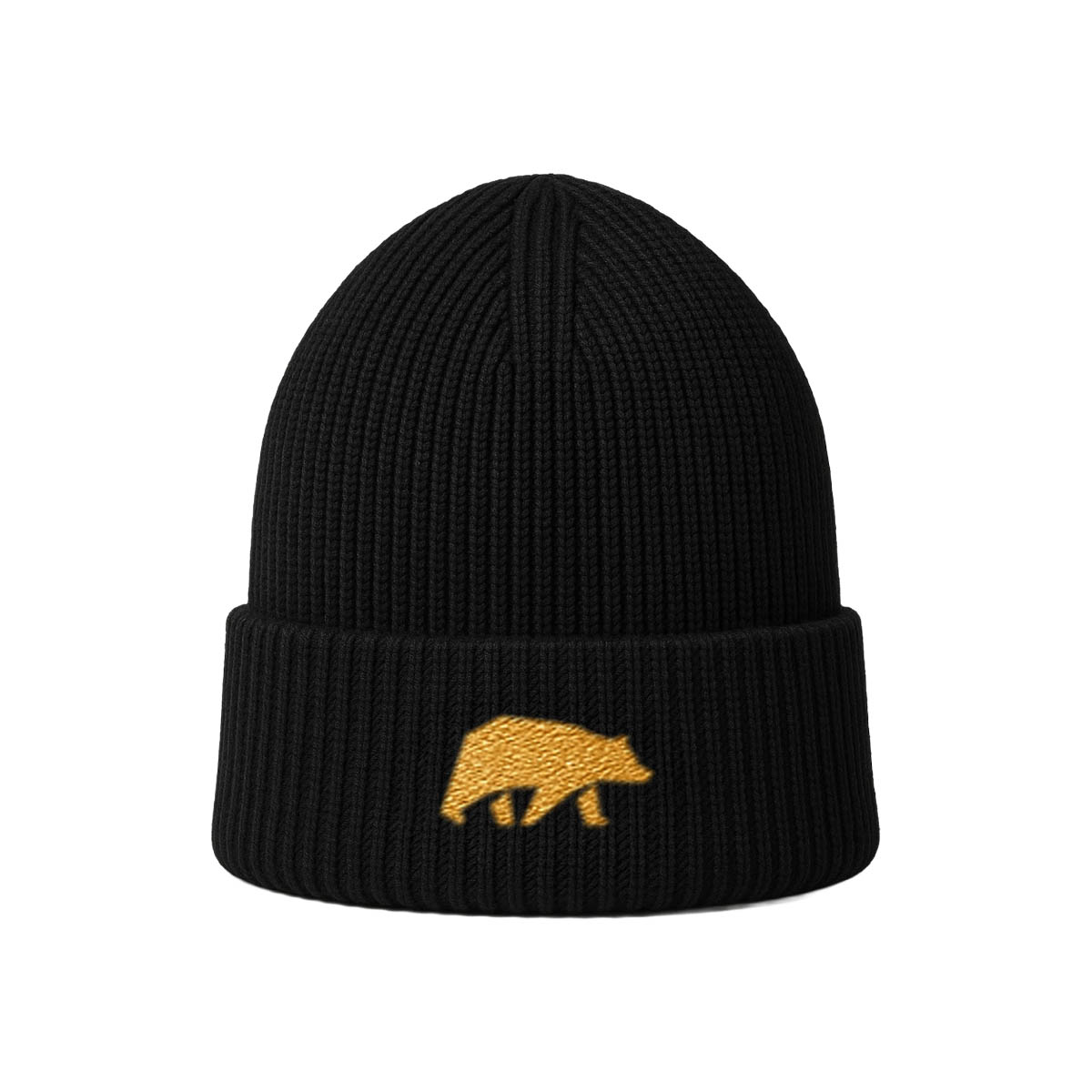 FORSBERG Strickmütze mit Sticklogo - 1