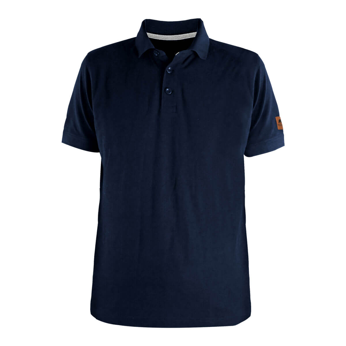 FORSBERG Poloshirt mit Knopfleiste  - 1