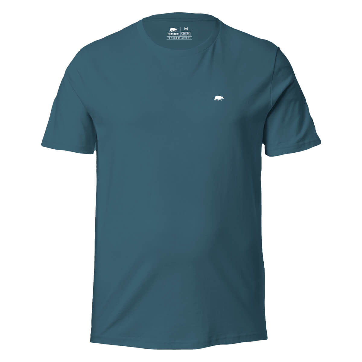 FORSBERG T-Shirt mit kleinem Gummi-Patch - 10