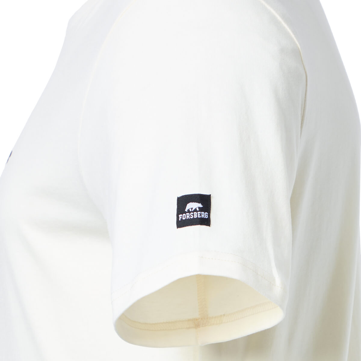 FORSBERG T-Shirt mit kleinem Gummi-Patch - 2