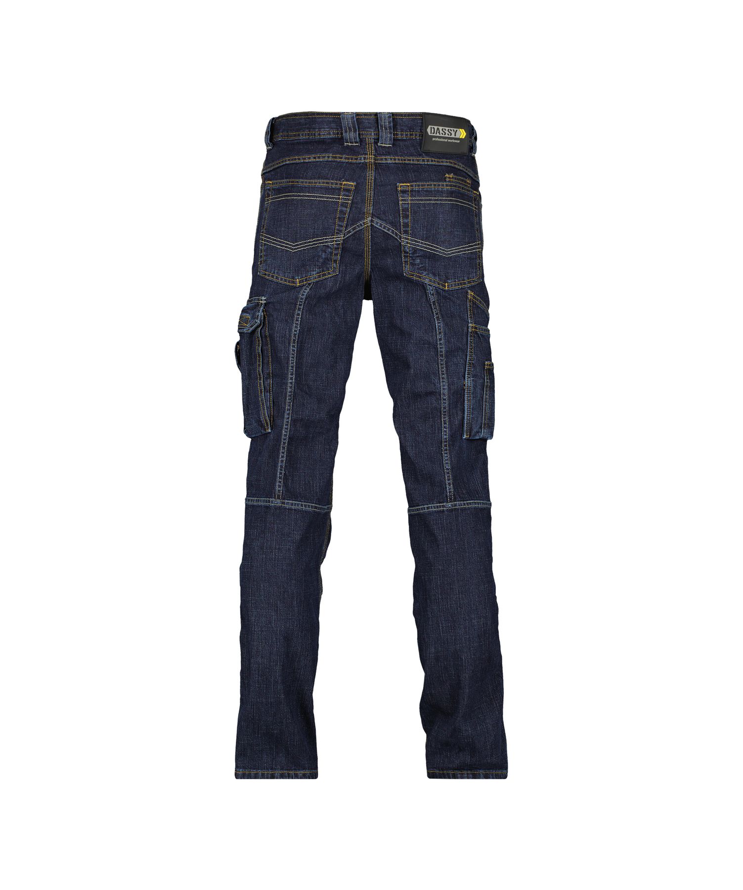 DASSY Knoxville Stretch-Arbeitsjeans mit Kniepolstertaschen - 5