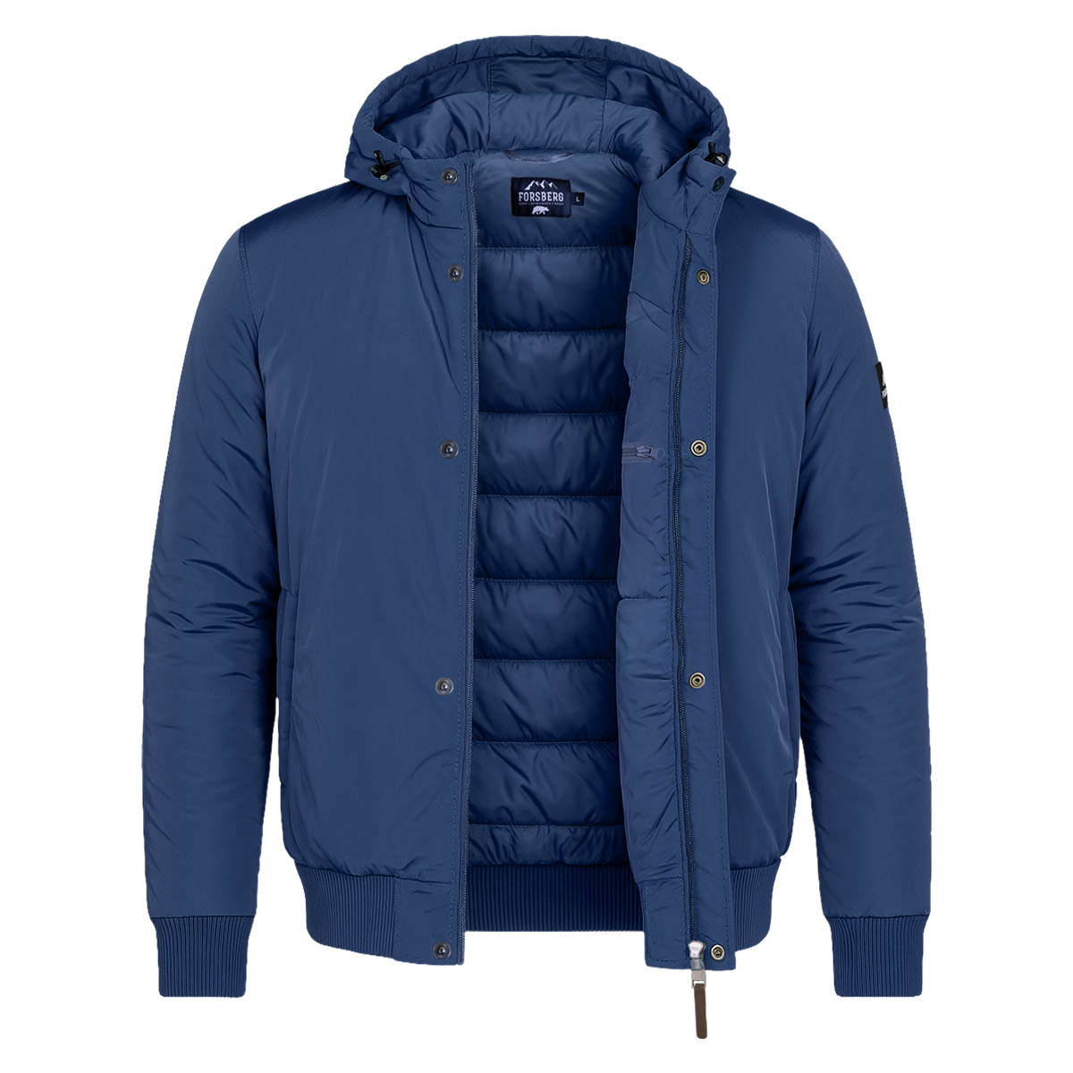 FORSBERG Winterjacke mit gefütterter Kapuze - 5