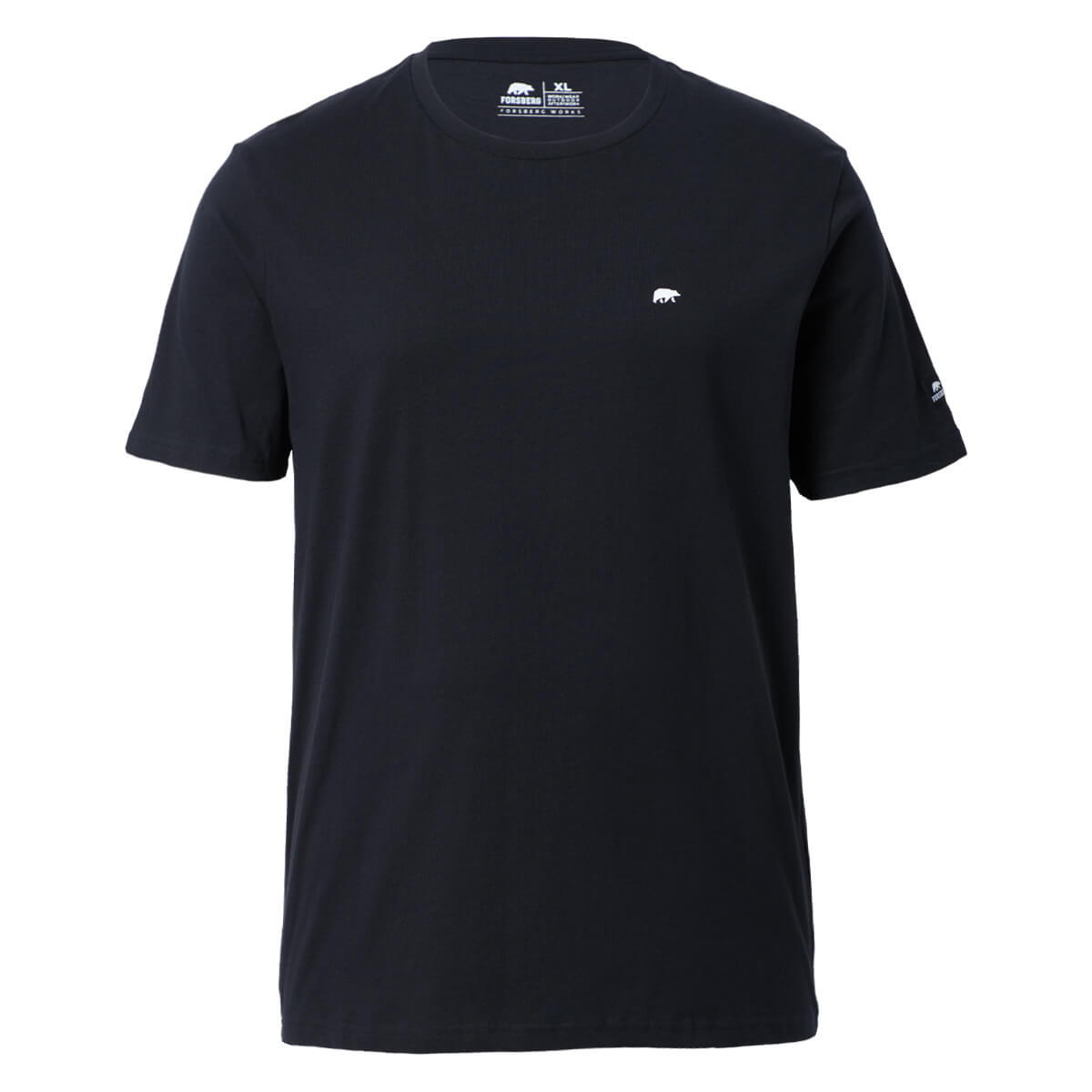 FORSBERG T-Shirt mit kleinem Gummi-Patch - 5