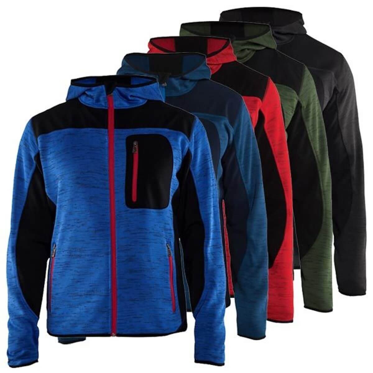 Blakläder Kapuzenjacke Strick Softshell - 1